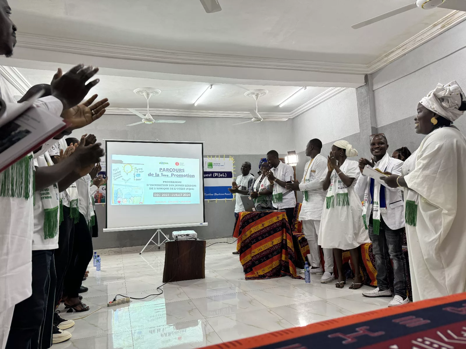 Workshop mit Mitgliedern einer Bauernorganisation in Burkina Faso